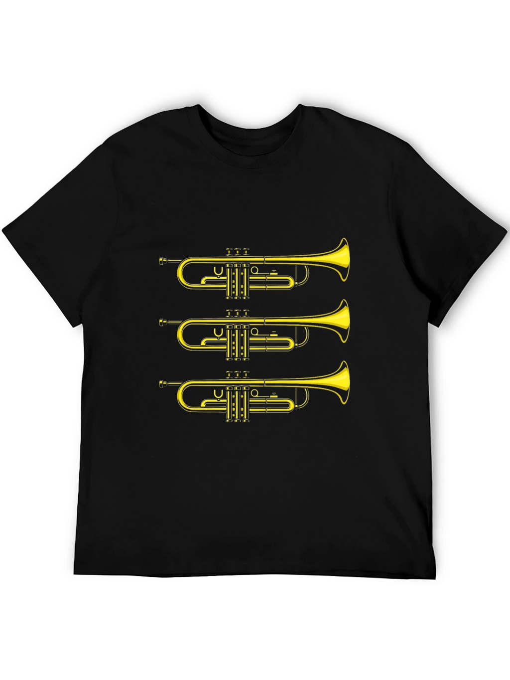 Trumpet Graphic Tee - Musician T-Shirt
