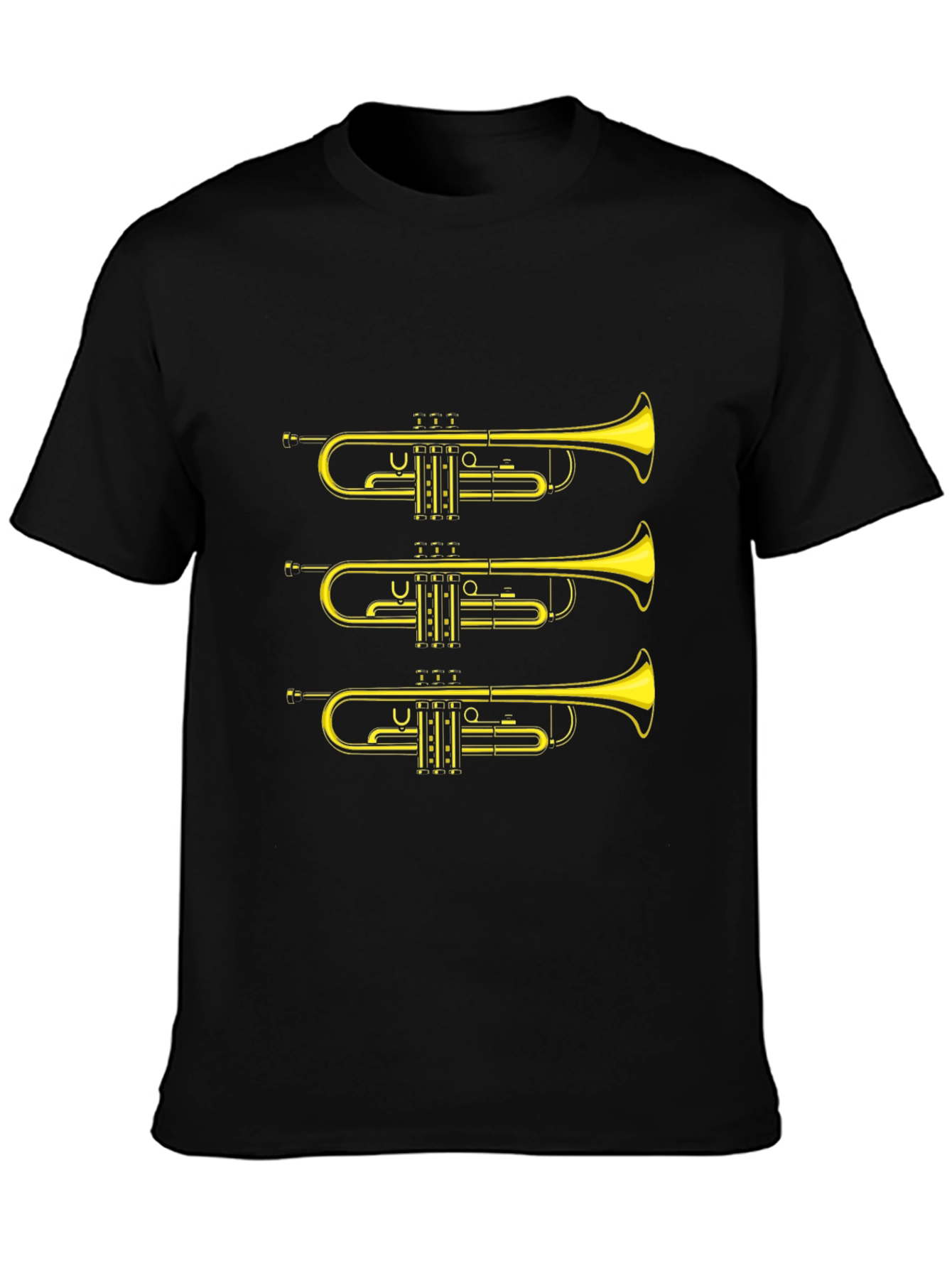 Trumpet Graphic Tee - Musician T-Shirt