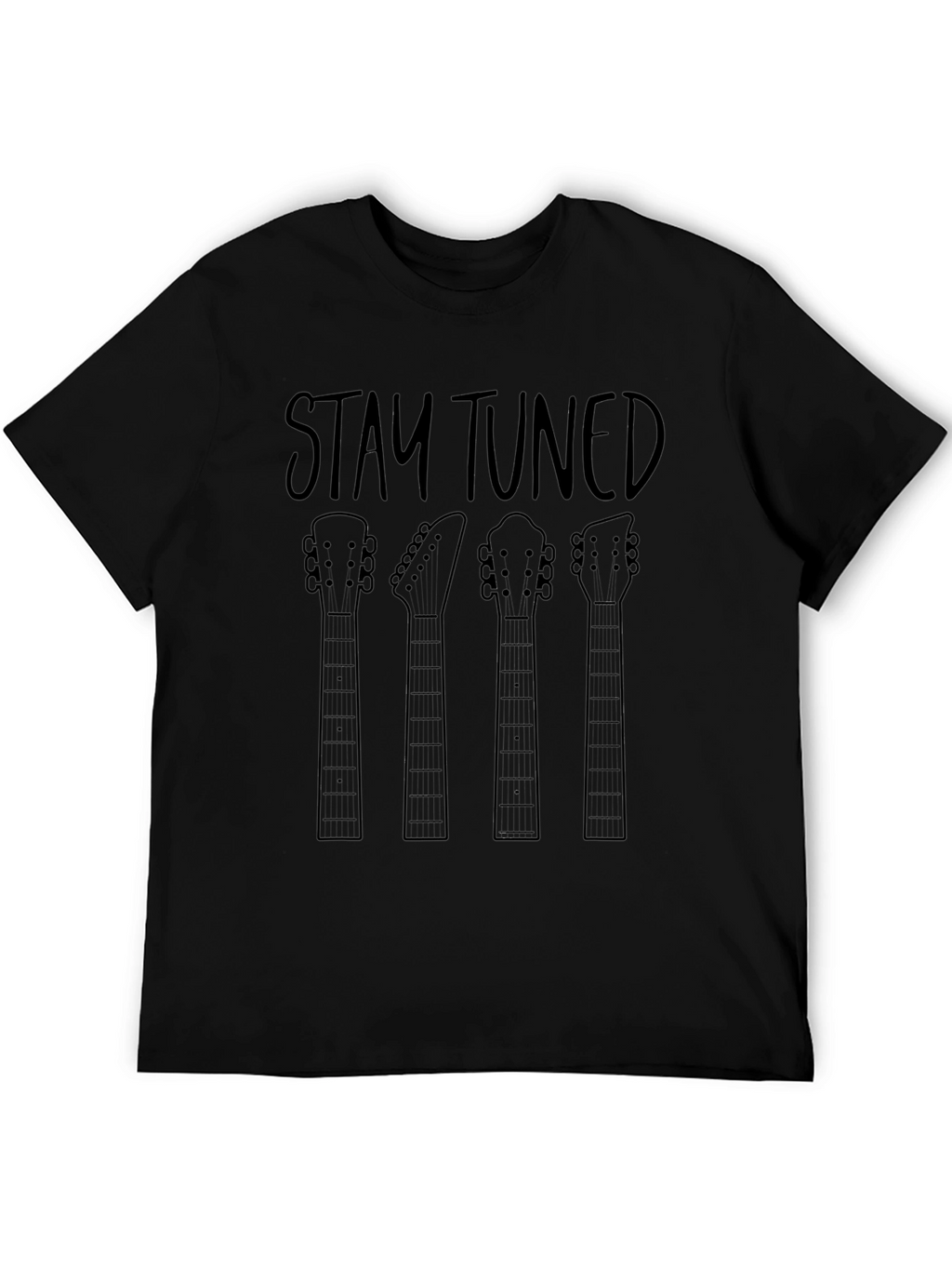 Stay Tuned Guitar Head T-Shirt