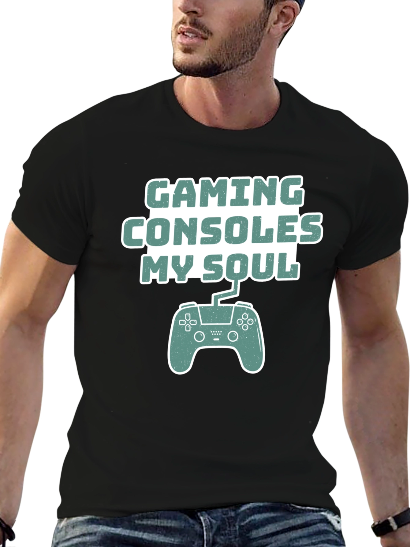 Gaming Consoles My Soul Graphic Tee - Gamer T-Shirt