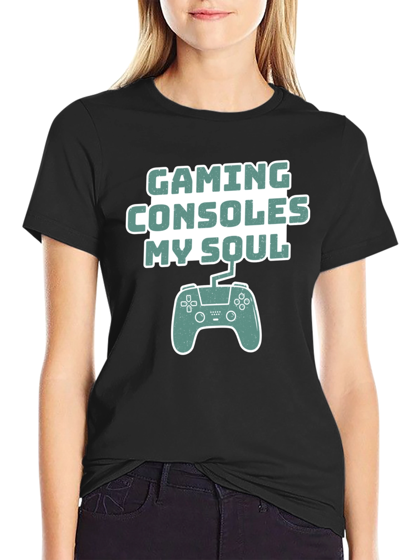 Gaming Consoles My Soul Graphic Tee - Gamer T-Shirt