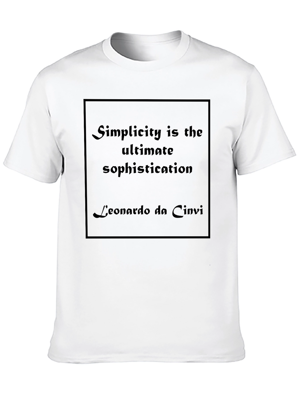 Sophisticated Simplicity T-Shirt