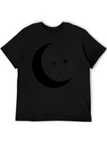 Mystic Moon Mushroom Graphic Tee