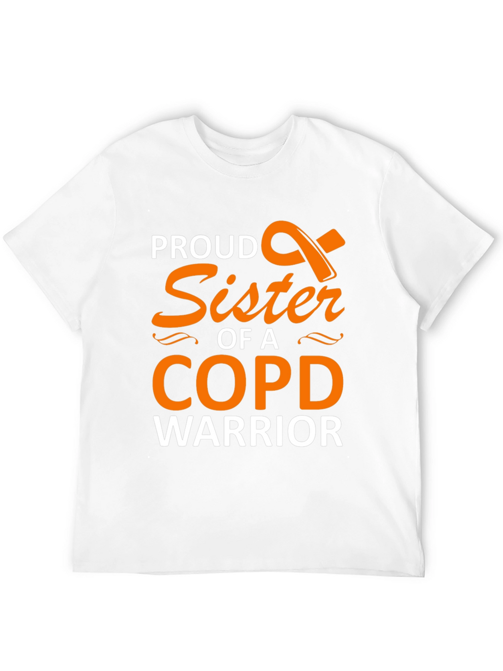 Proud Sister COPD Warrior Support T-Shirt
