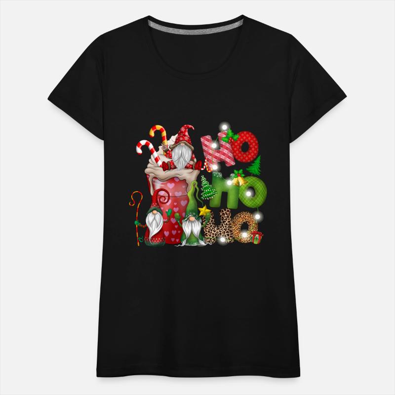 Ho Ho Ho Christmas Gnome Ice Cream Lover