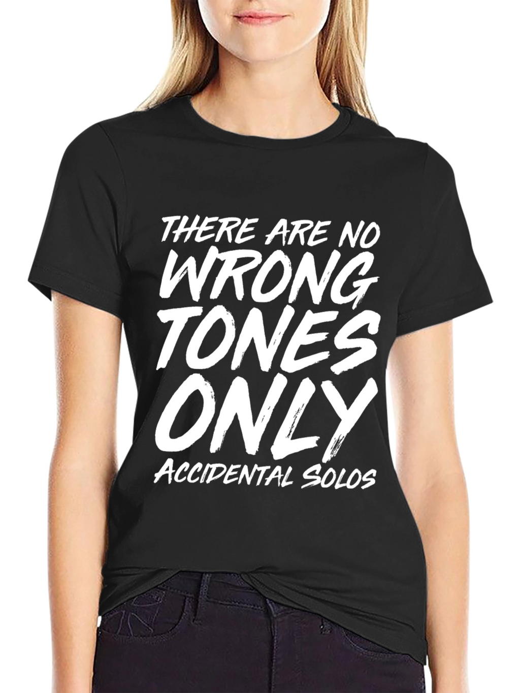 Funny Music T-Shirt - Accidental Solos Graphic Tee