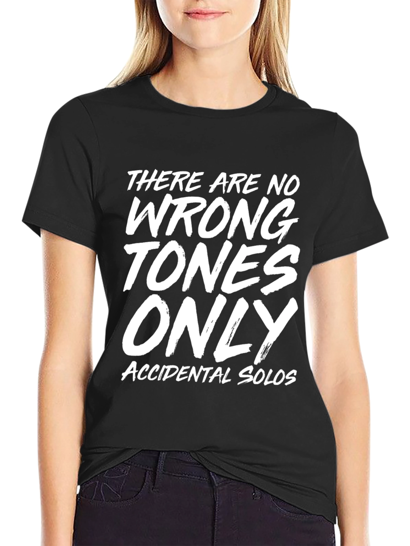 Funny Music T-Shirt - Accidental Solos Graphic Tee