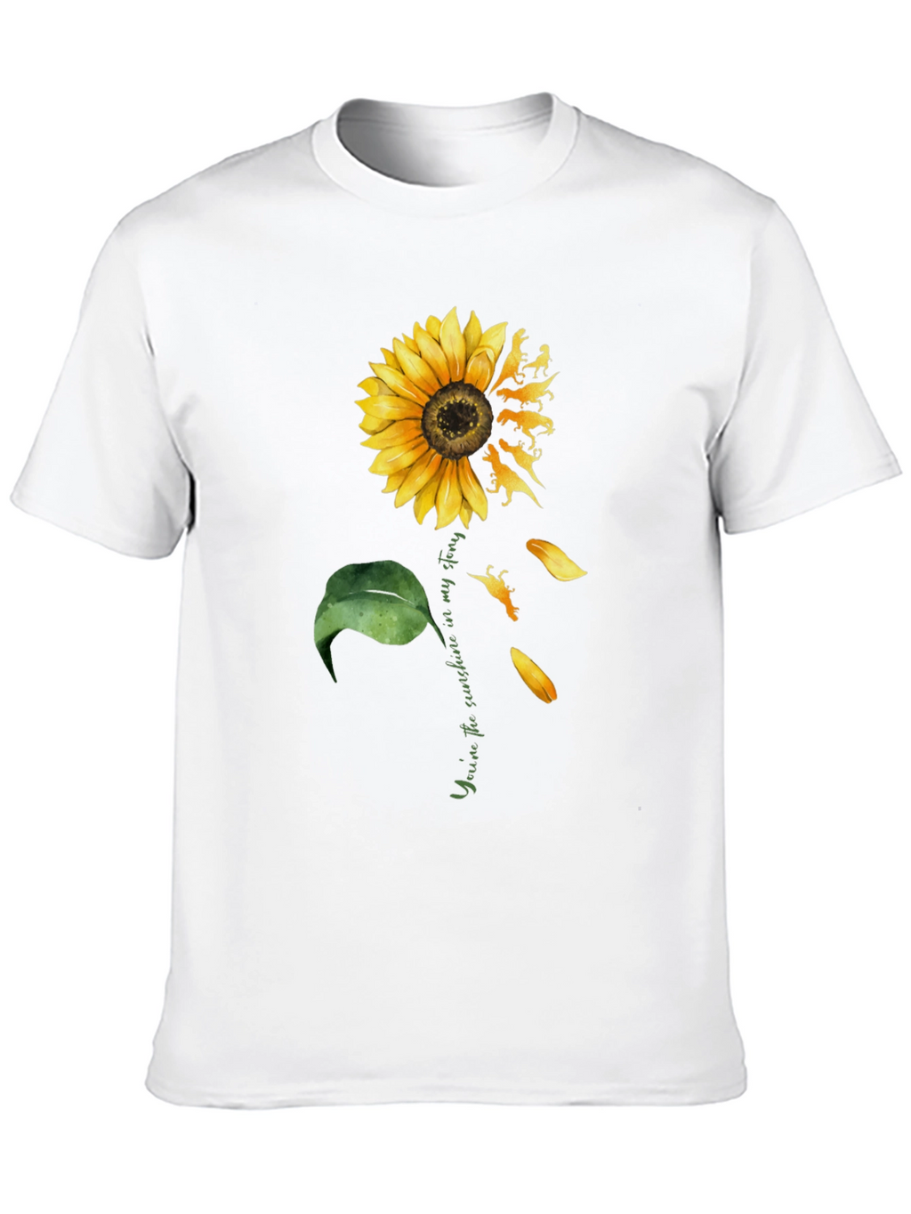 Sunflower Dinosaur T-Shirt - Youre My Sunshine
