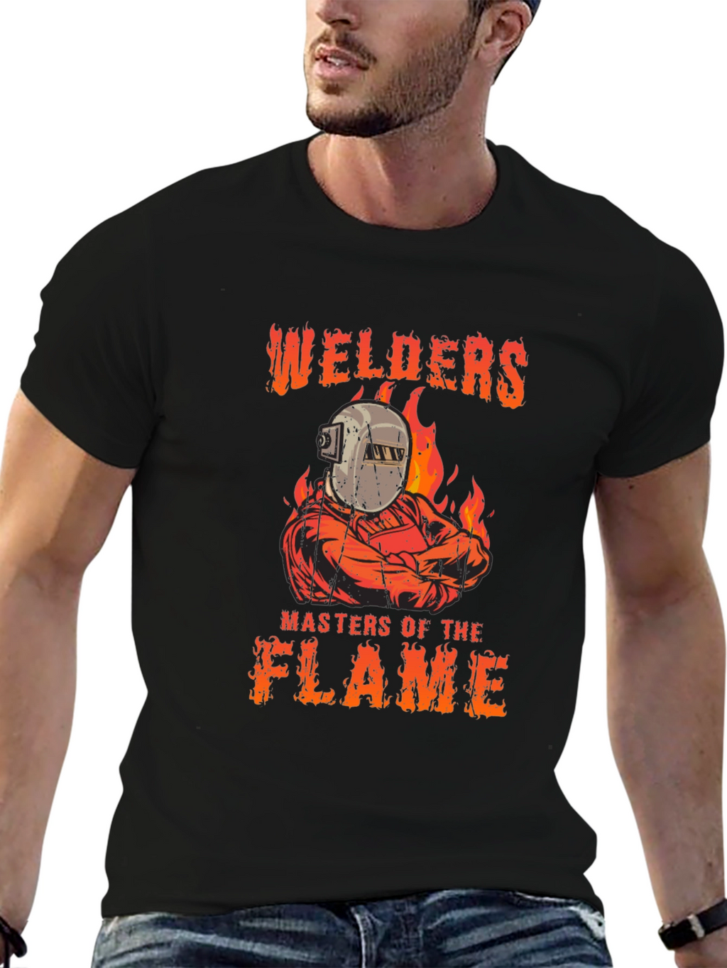 Welders Masters of the Flame Graphic T-Shirt