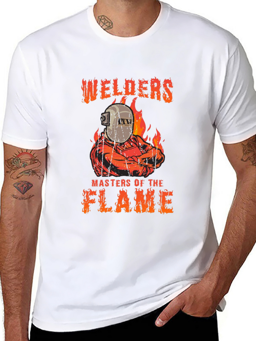 Welders Masters of the Flame Graphic T-Shirt