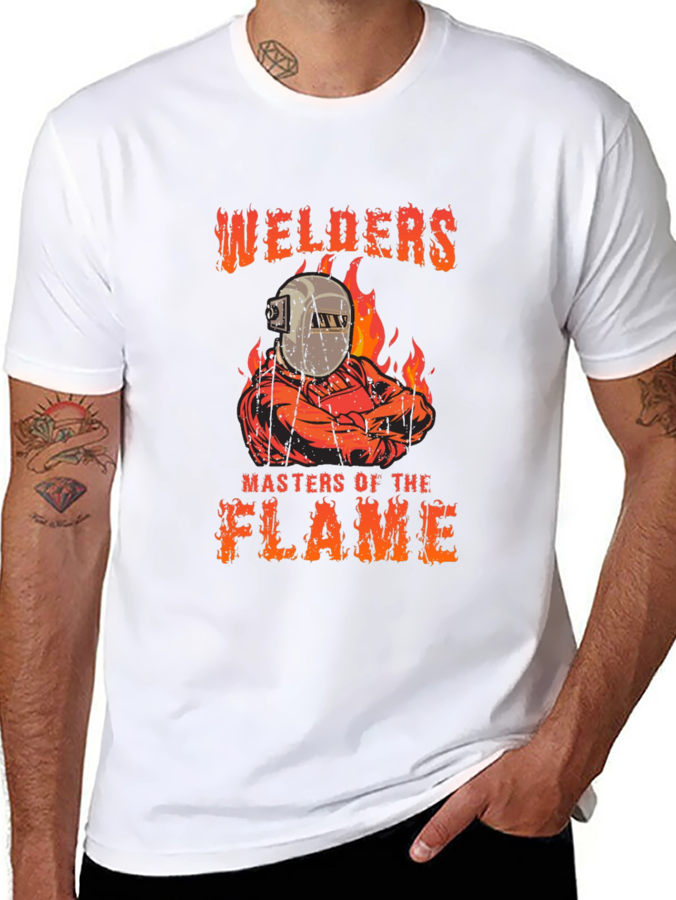 Welders Masters of the Flame Graphic T-Shirt