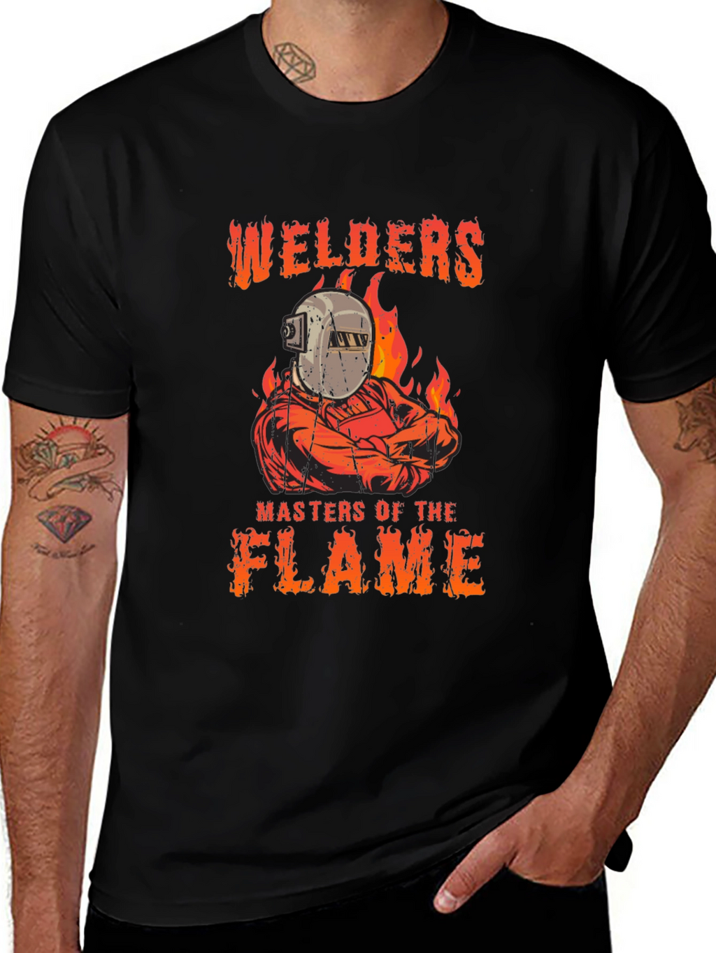 Welders Masters of the Flame Graphic T-Shirt