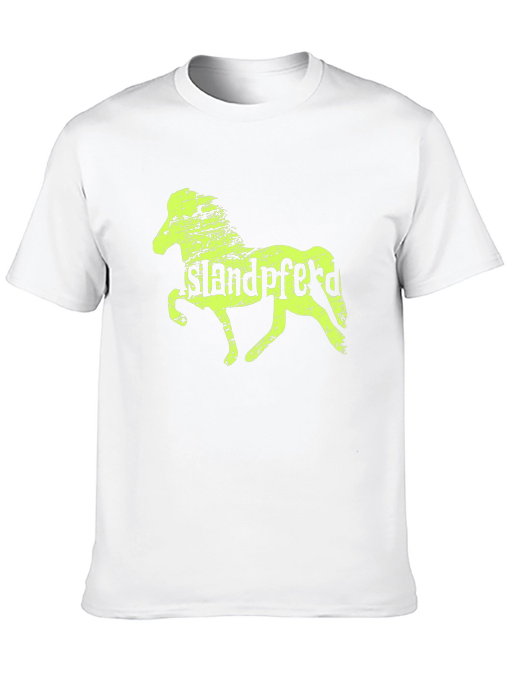 Icelandic Horse Graphic Tee - Mens Black T-Shirt