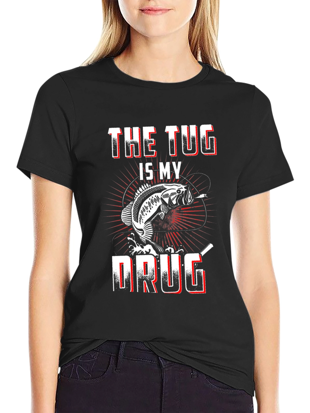 The Tug is My Drug Fishing T-Shirt