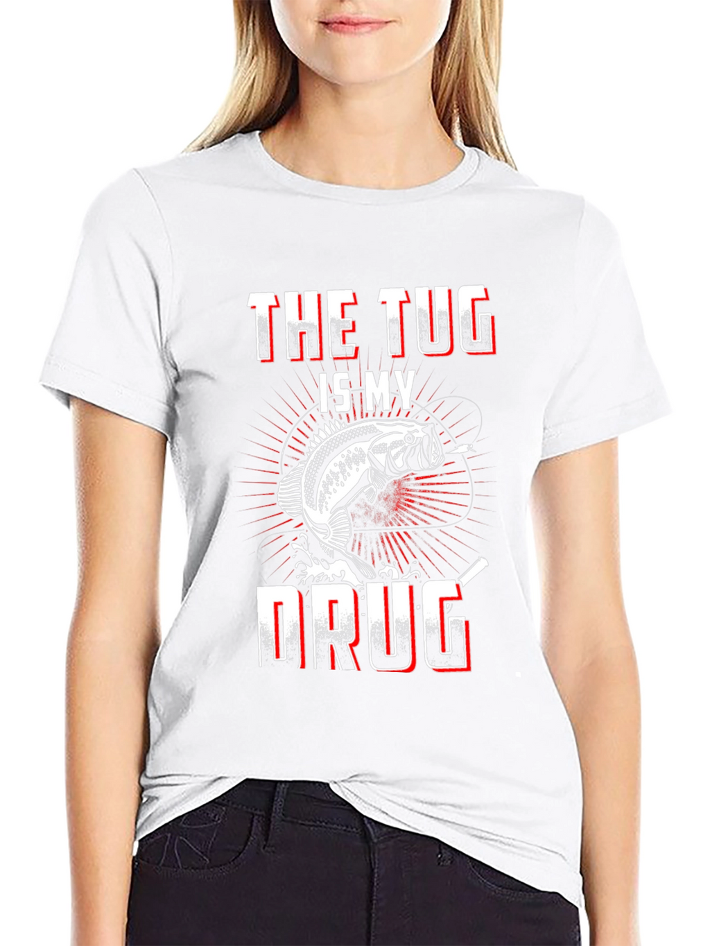 The Tug is My Drug Fishing T-Shirt