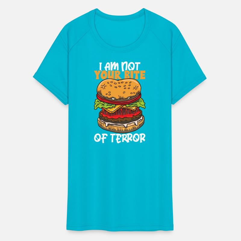 Horror Burger Fastfood Halloween Scary Food Monste