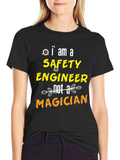 Safety Engineer T-Shirt - Humorous Profession Tee