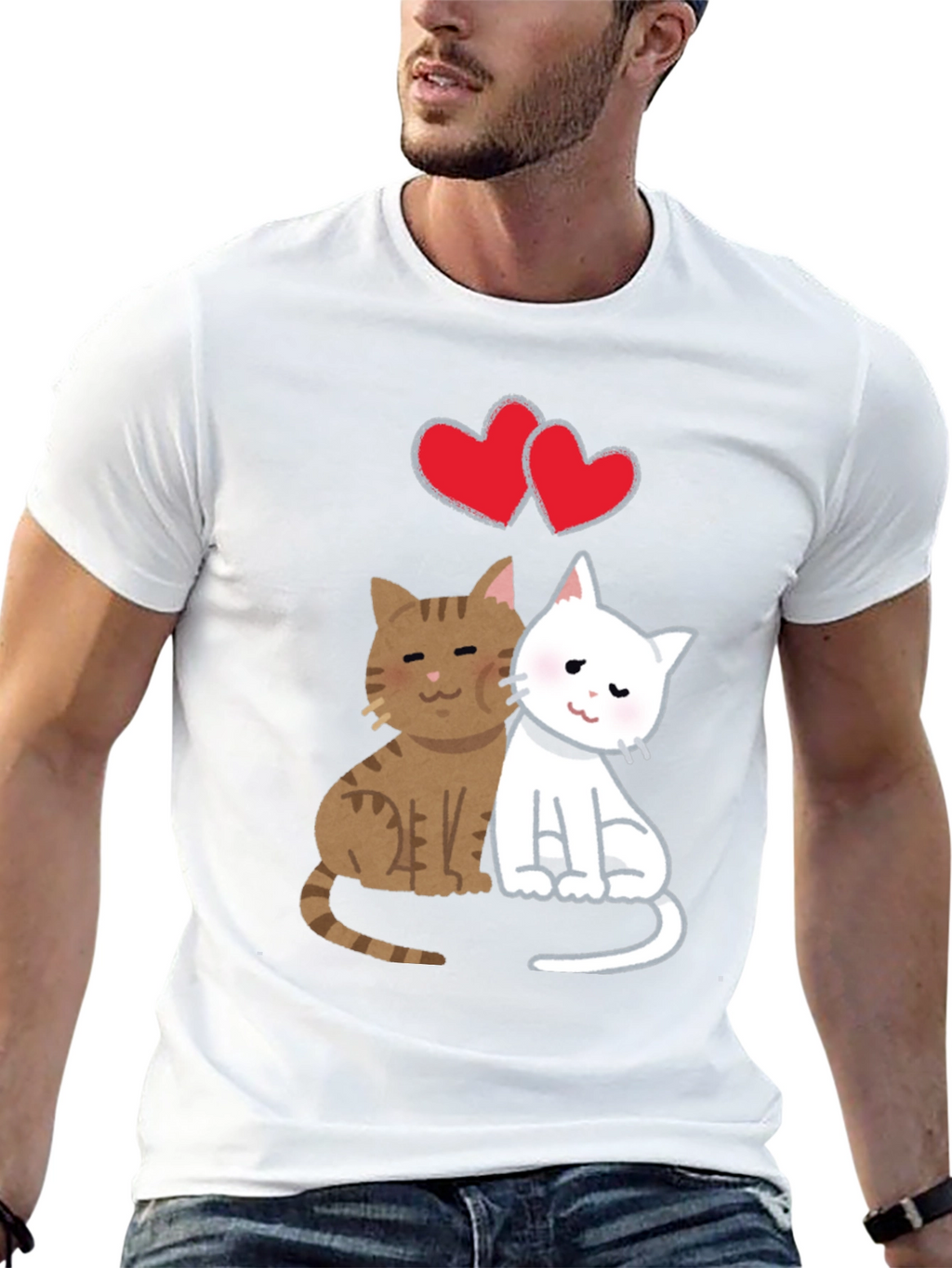 Cute Cats in Love T-Shirt