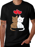 Cute Cats in Love T-Shirt