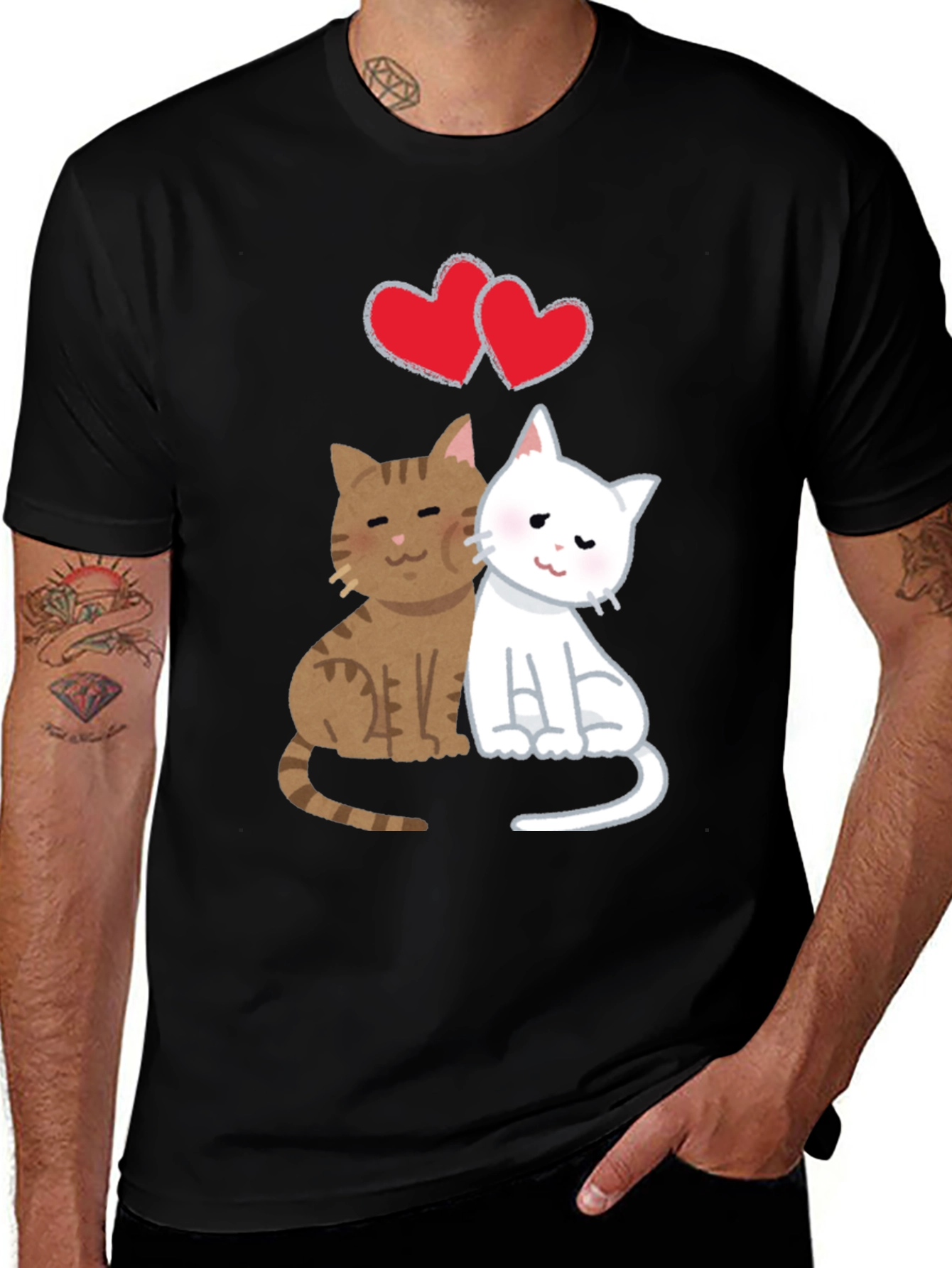 Cute Cats in Love T-Shirt