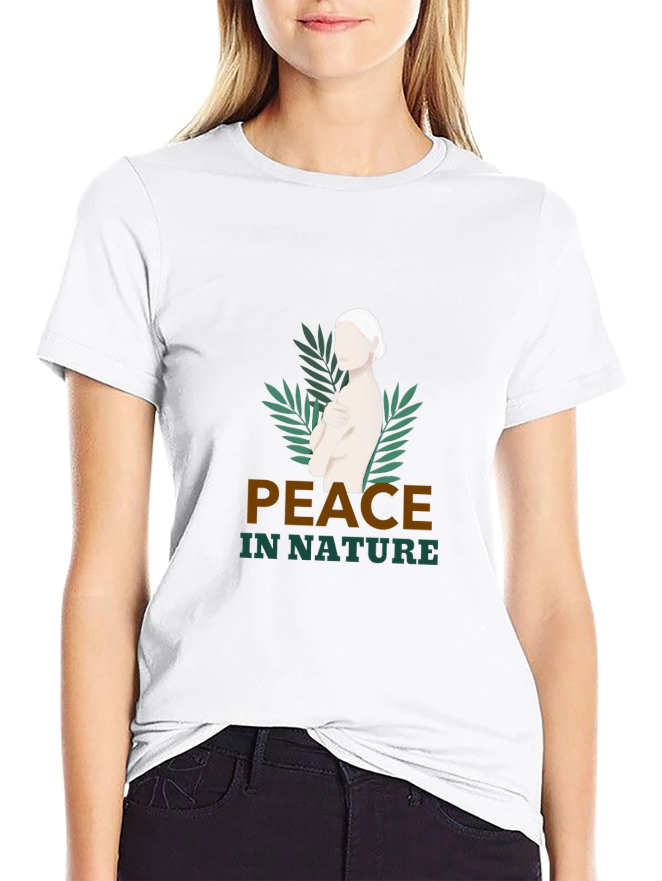 Peace in Nature Graphic Tee - Relaxed Fit