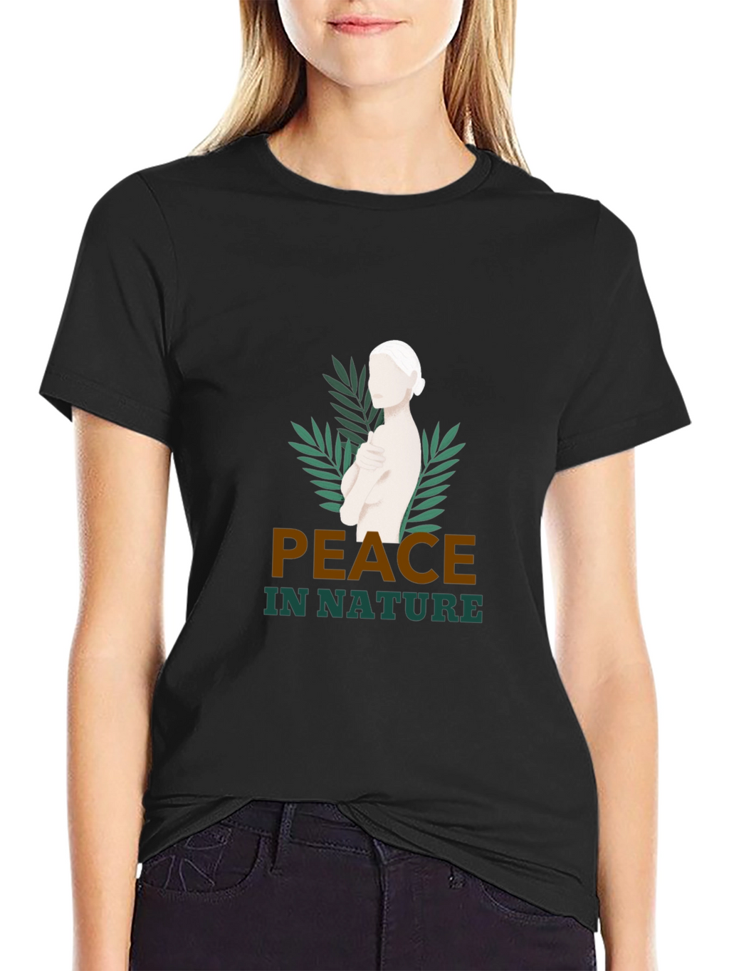 Peace in Nature Graphic Tee - Relaxed Fit