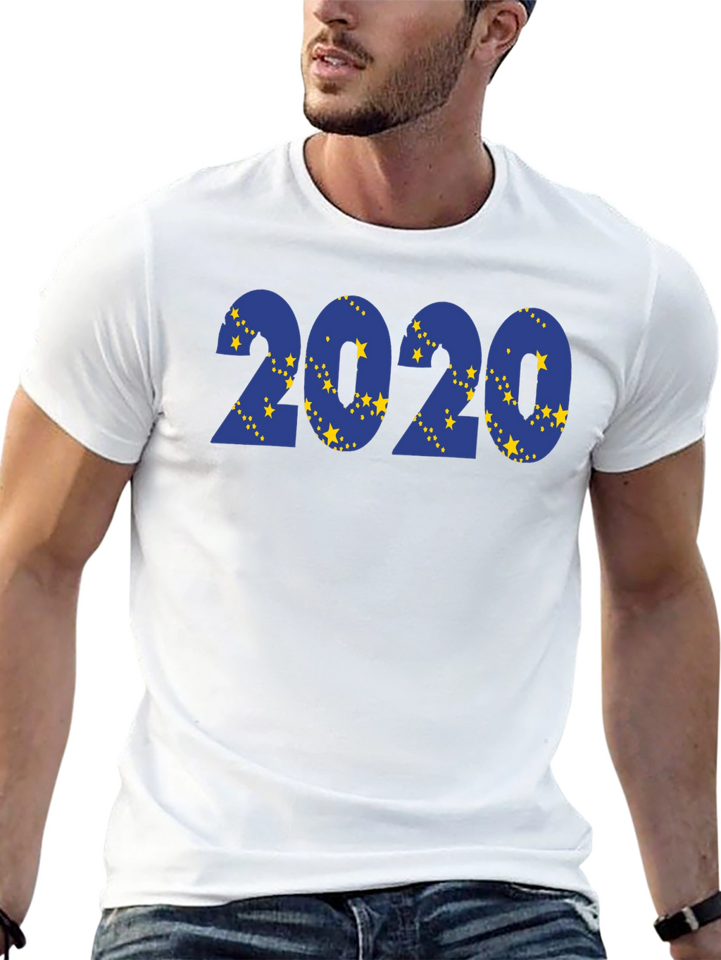 2020 EU Stars Graphic T-Shirt