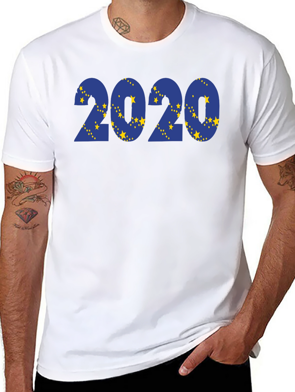 2020 EU Stars Graphic T-Shirt