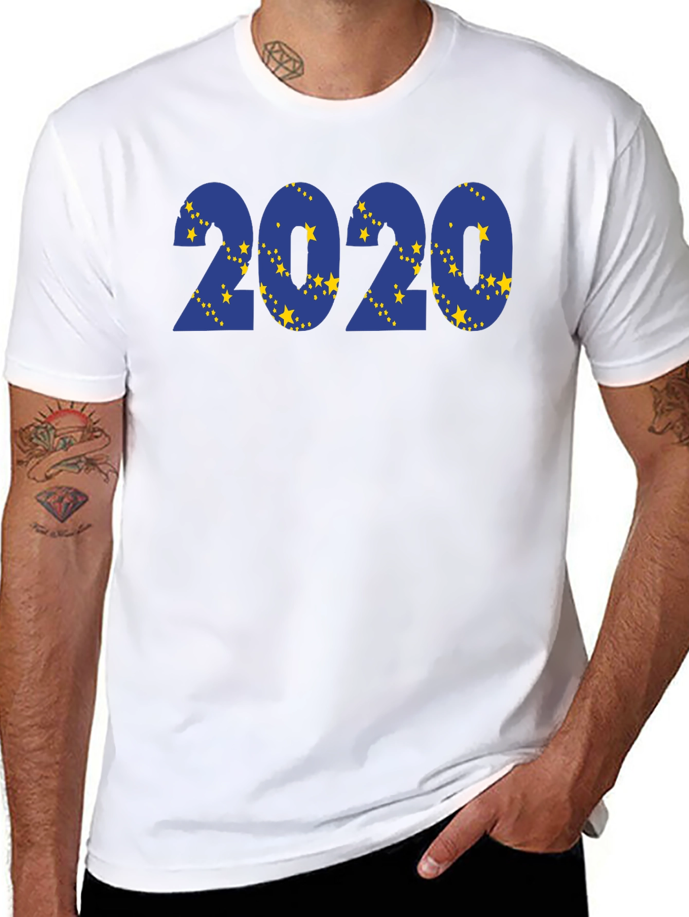 2020 EU Stars Graphic T-Shirt
