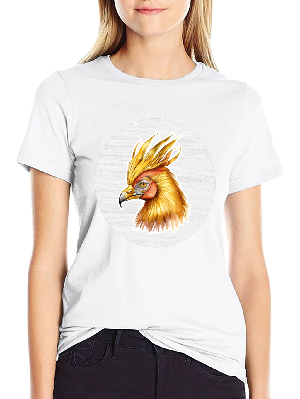 Phoenix Bird Graphic T-Shirt