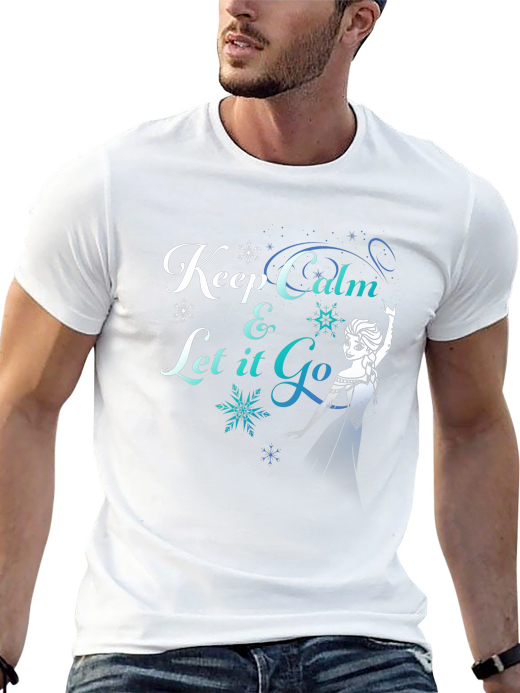 Keep Calm & Let it Go Graphic Tee