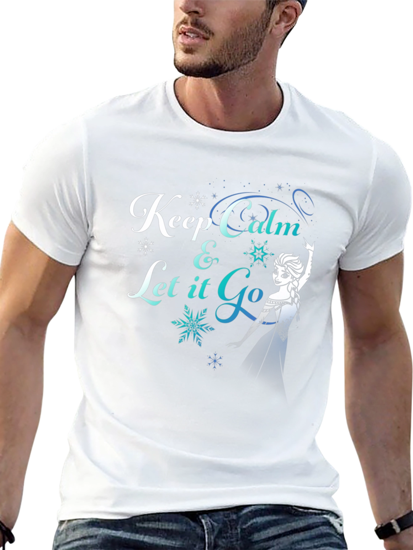 Keep Calm & Let it Go Graphic Tee