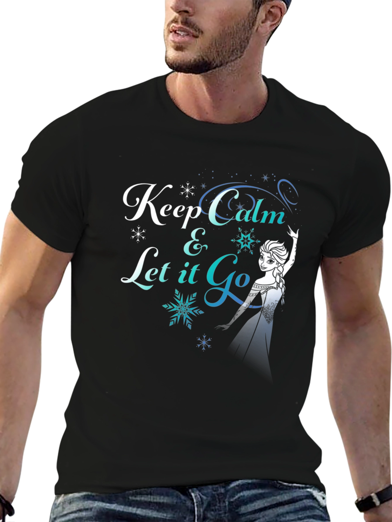 Keep Calm & Let it Go Graphic Tee