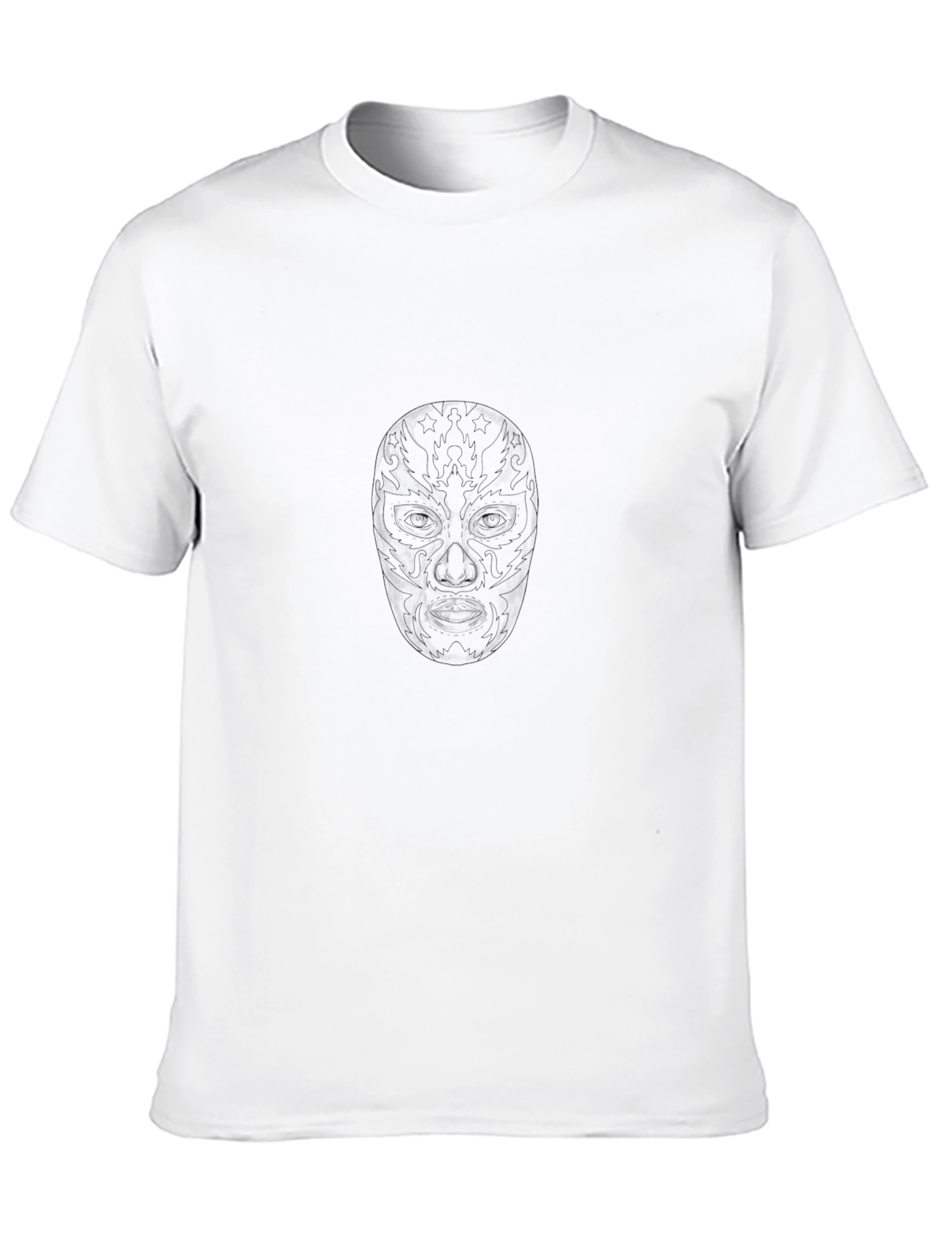 Mens Black Crewneck T-Shirt