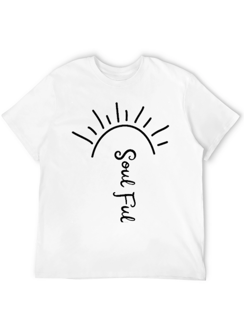 Soulful Sun Graphic Tee - Black