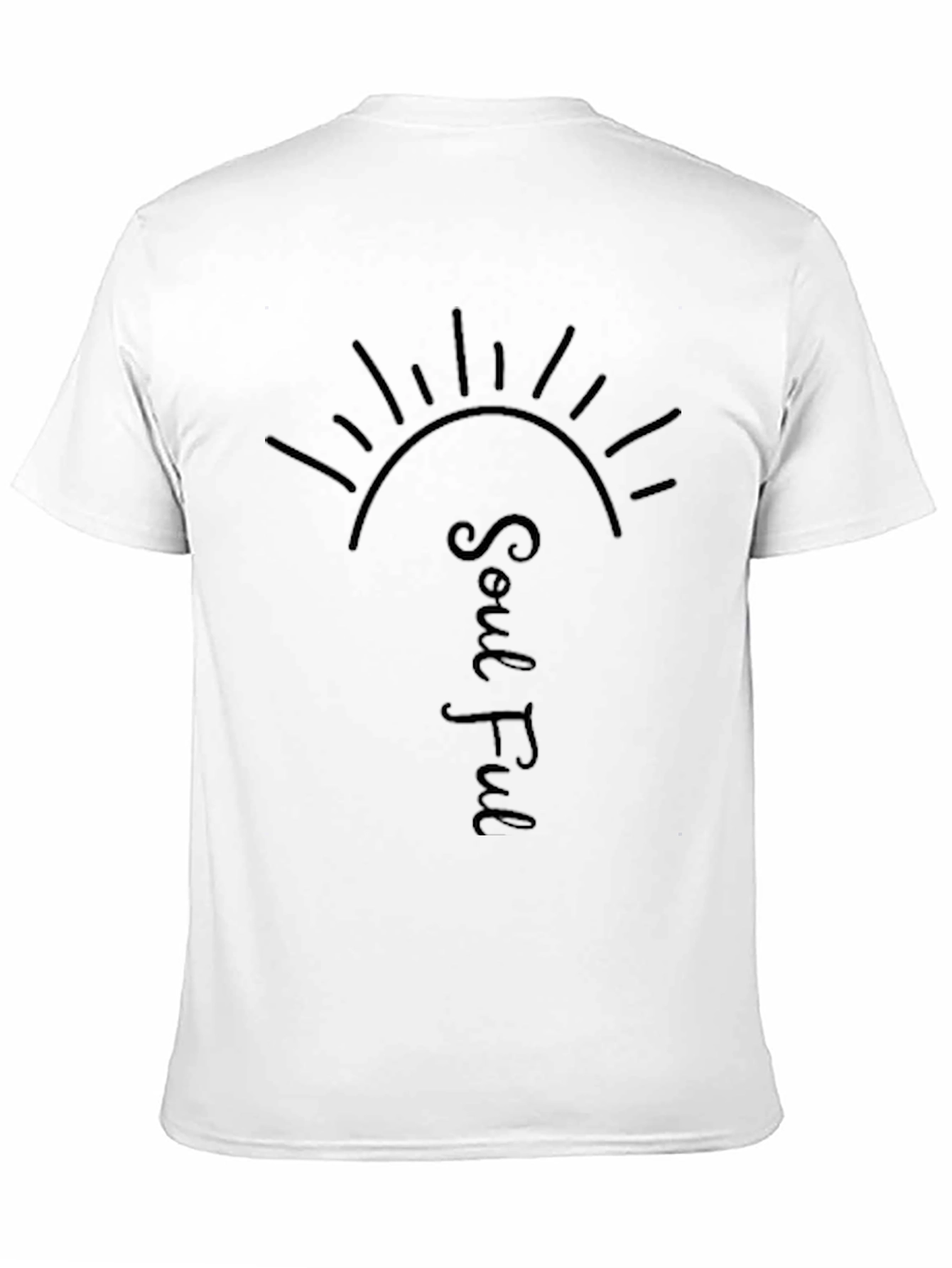Soulful Sun Graphic Tee - Black