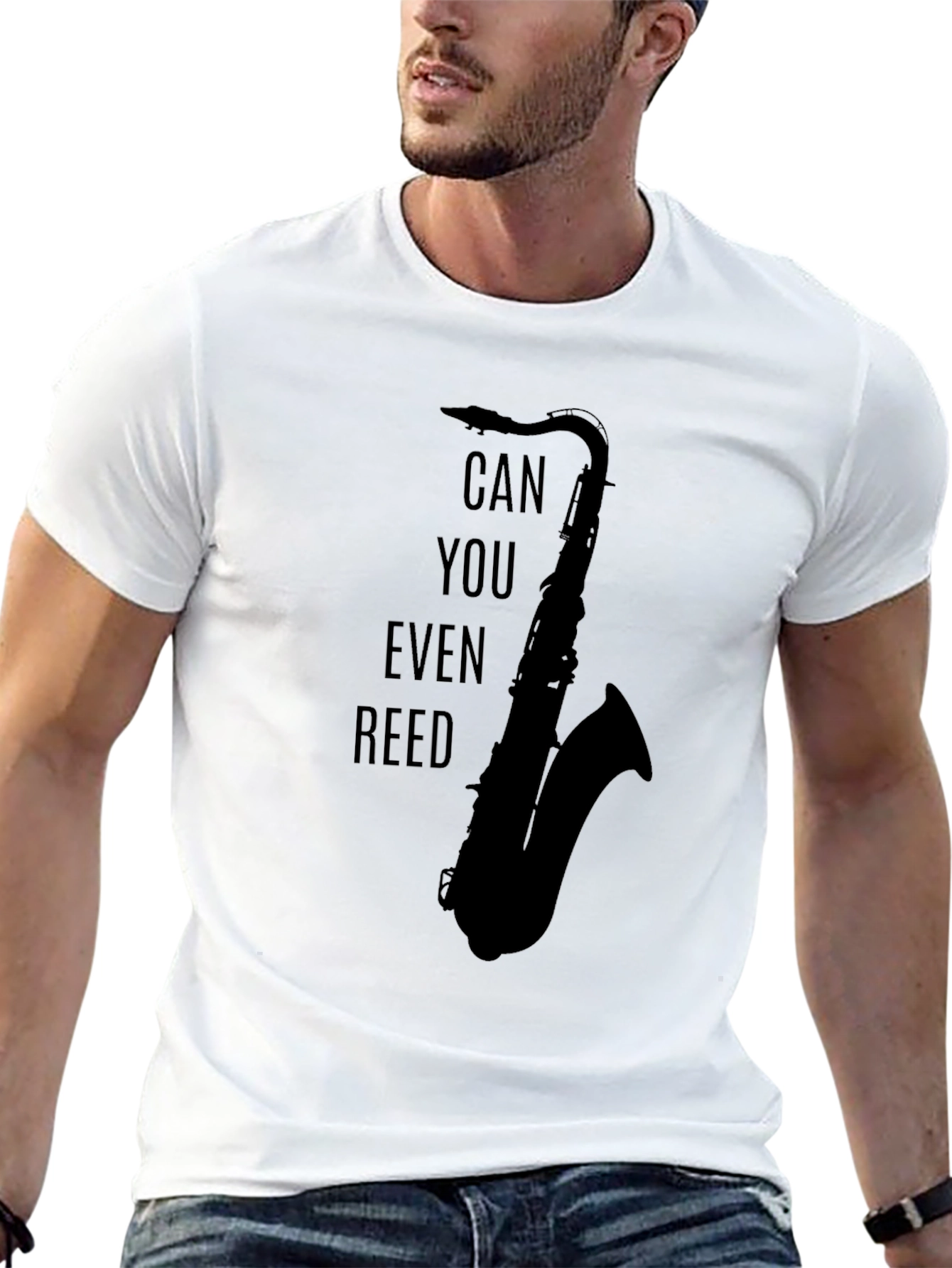 Can You Even Reed? Saxophone T-Shirt