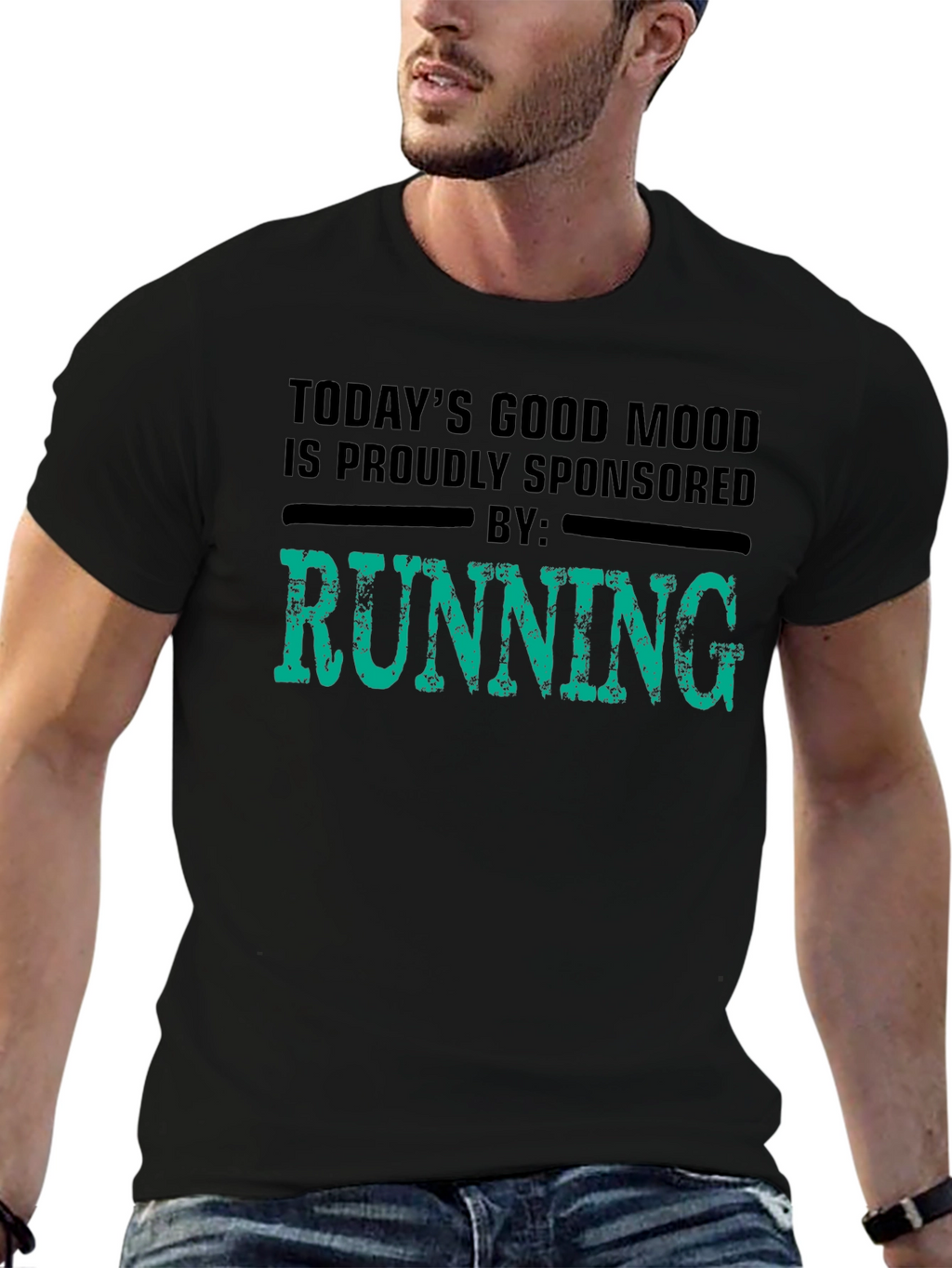 Running Sponsored Good Mood T-Shirt