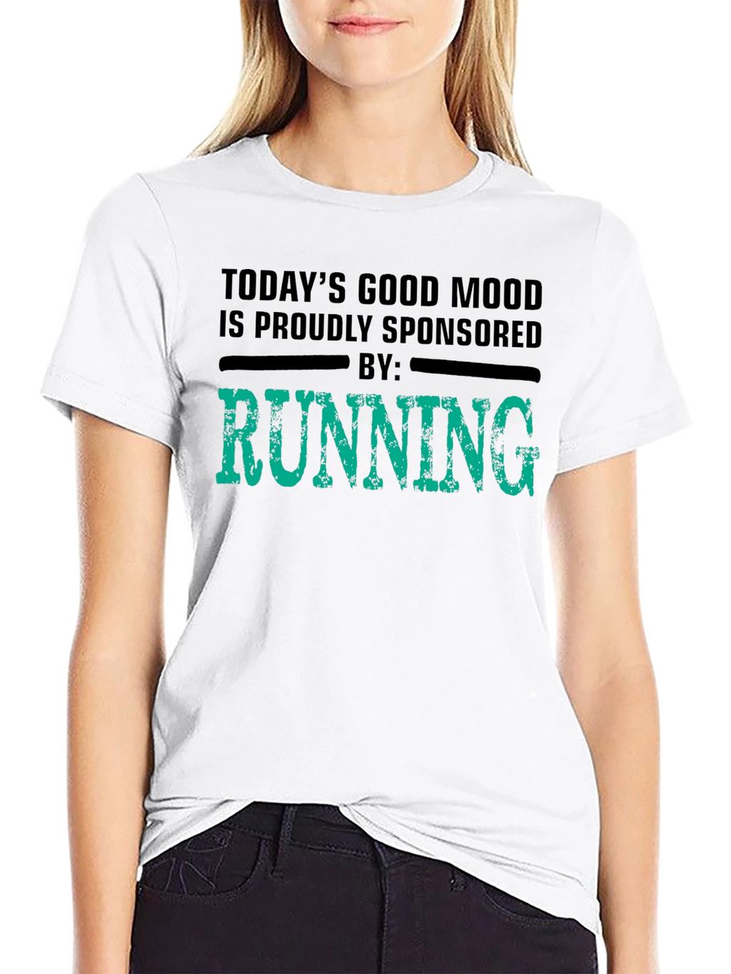 Running Sponsored Good Mood T-Shirt