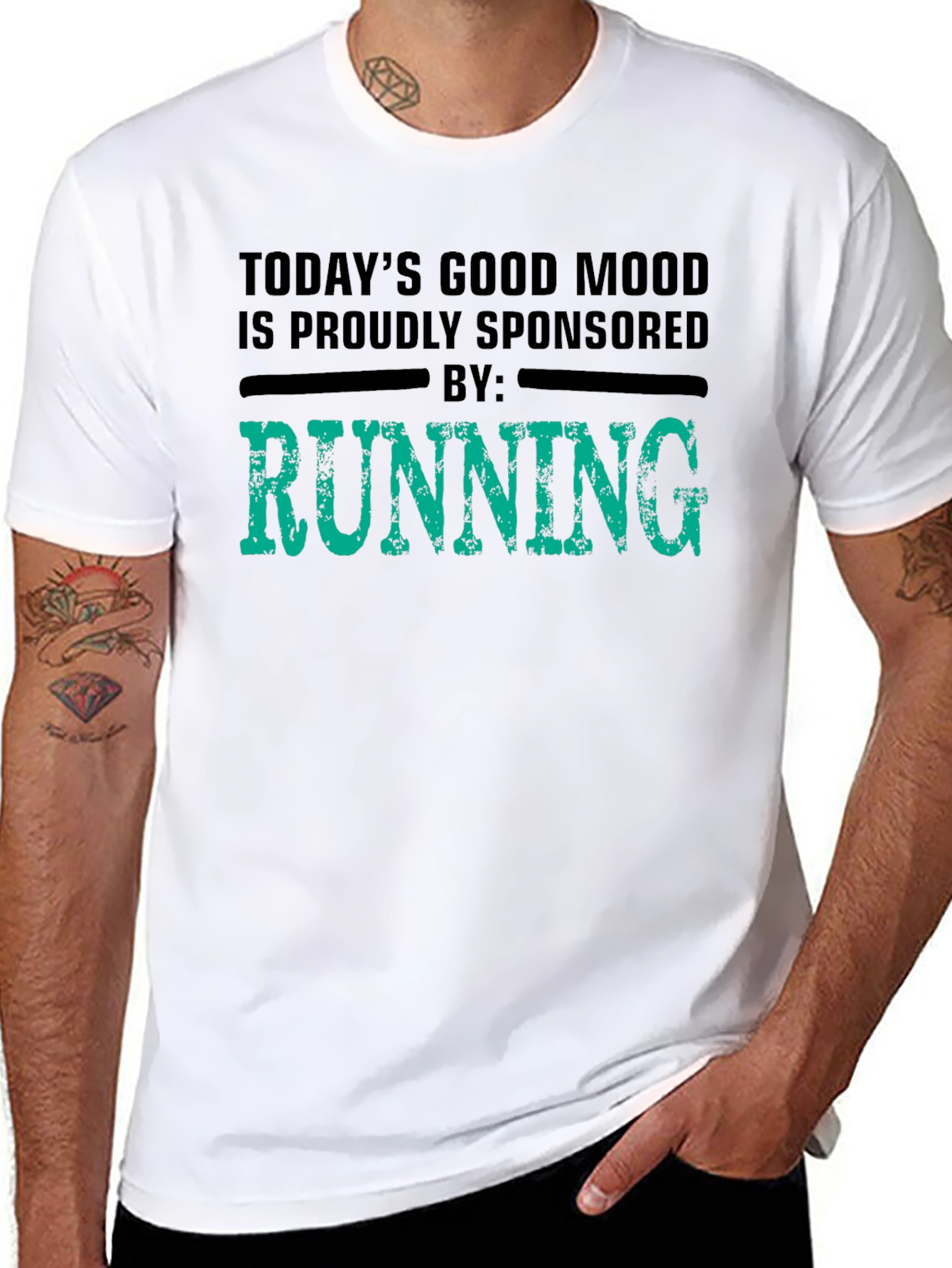Running Sponsored Good Mood T-Shirt