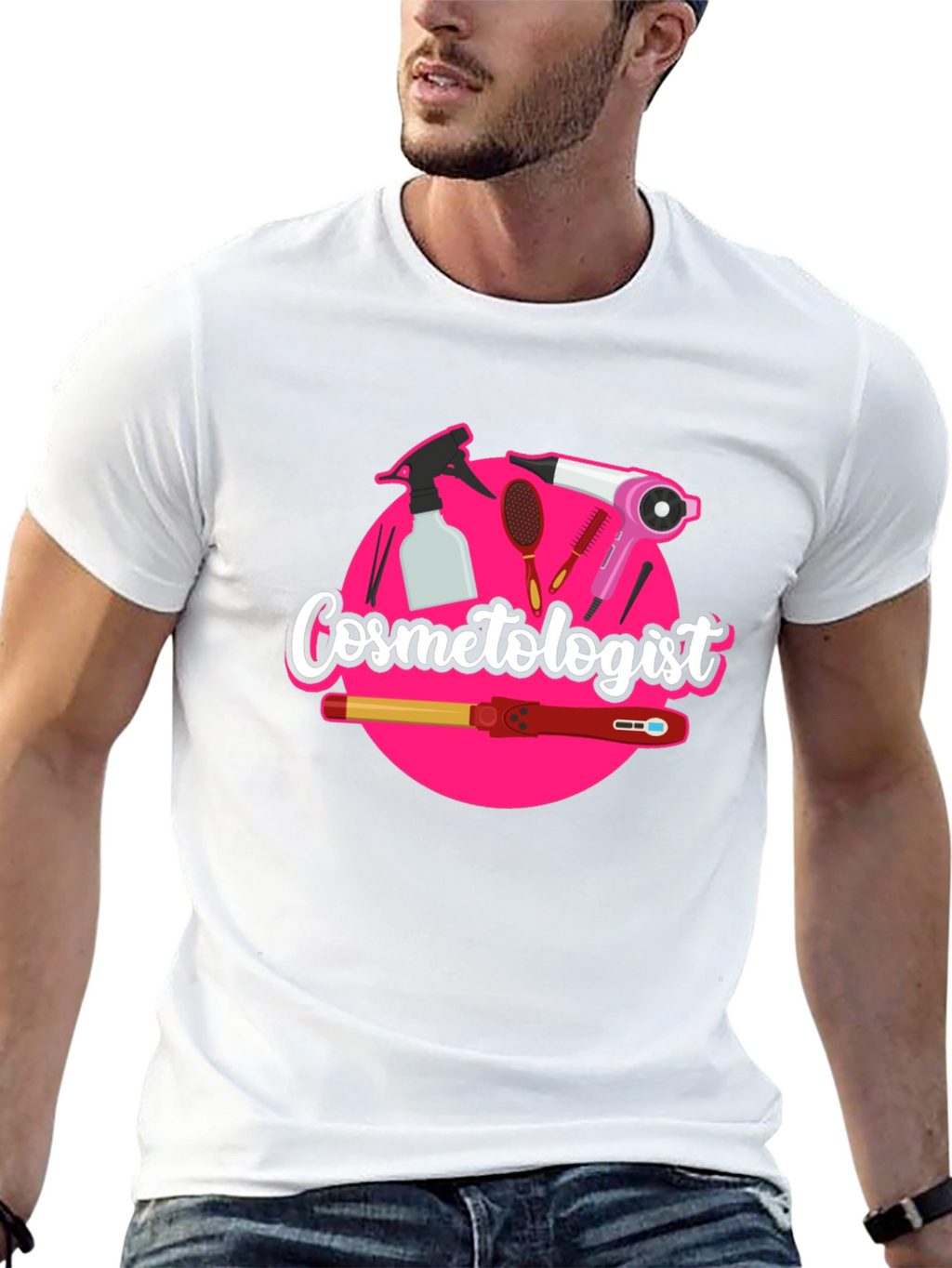 Cosmetologist Hair Styling T-Shirt