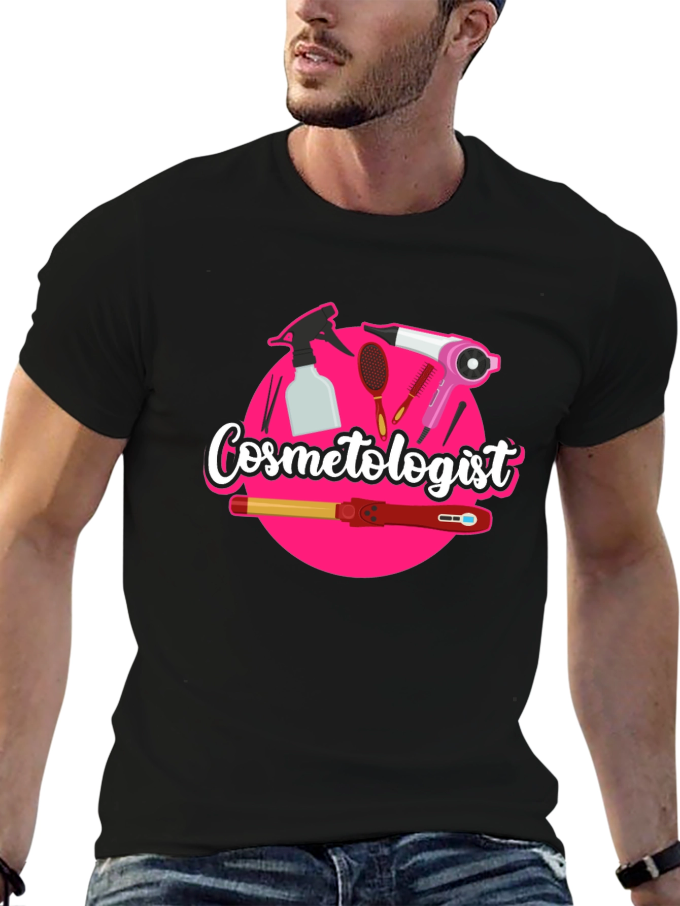 Cosmetologist Hair Styling T-Shirt