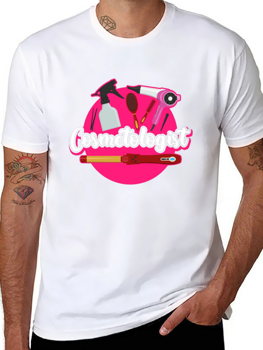 Cosmetologist Hair Styling T-Shirt