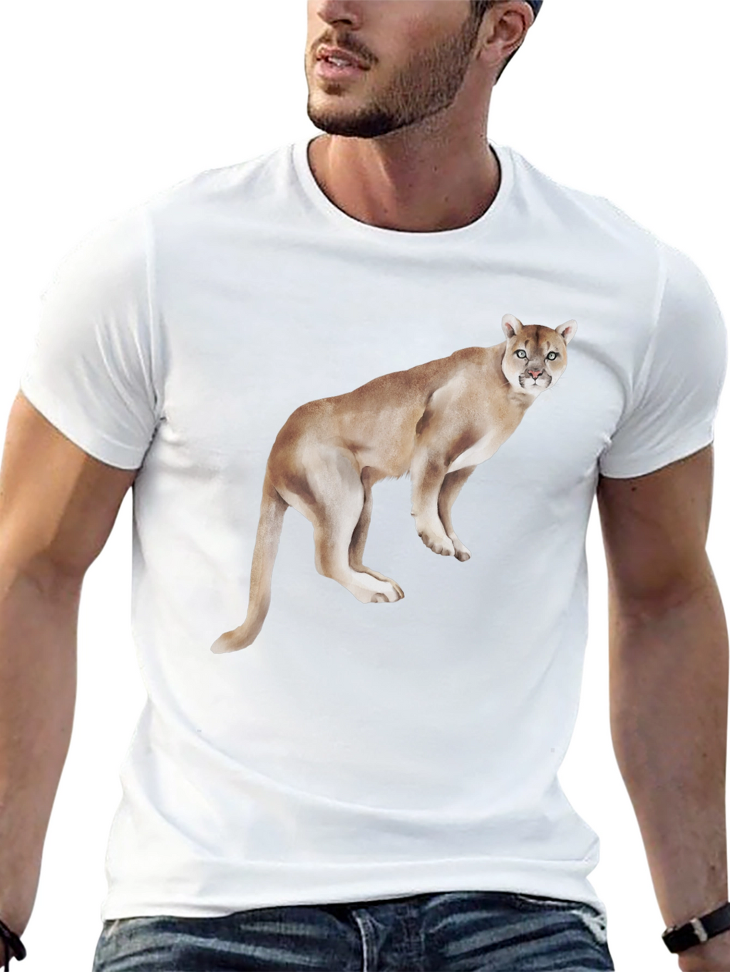 Mountain Lion Graphic Tee
