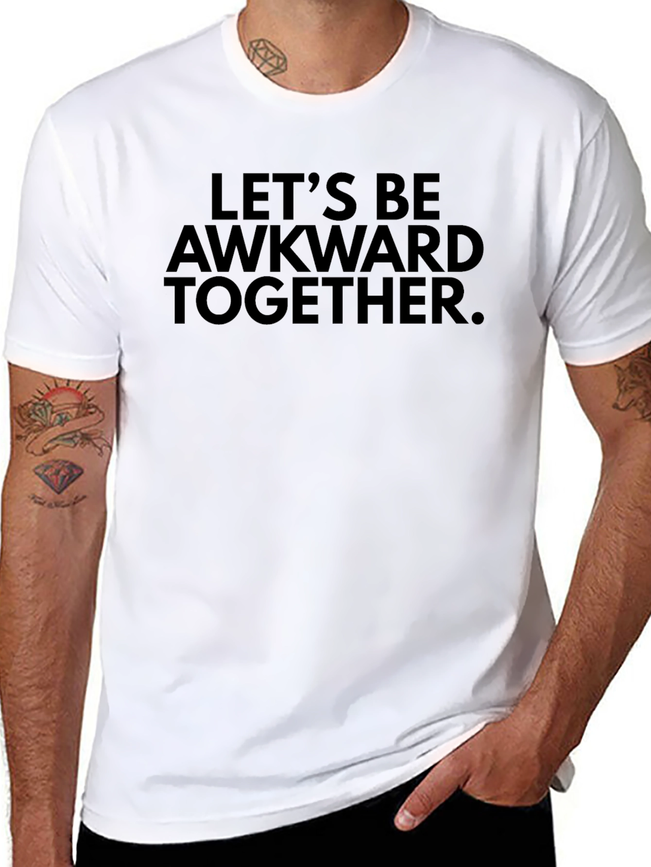 Awkward Together T-Shirt - Mens Graphic Tee