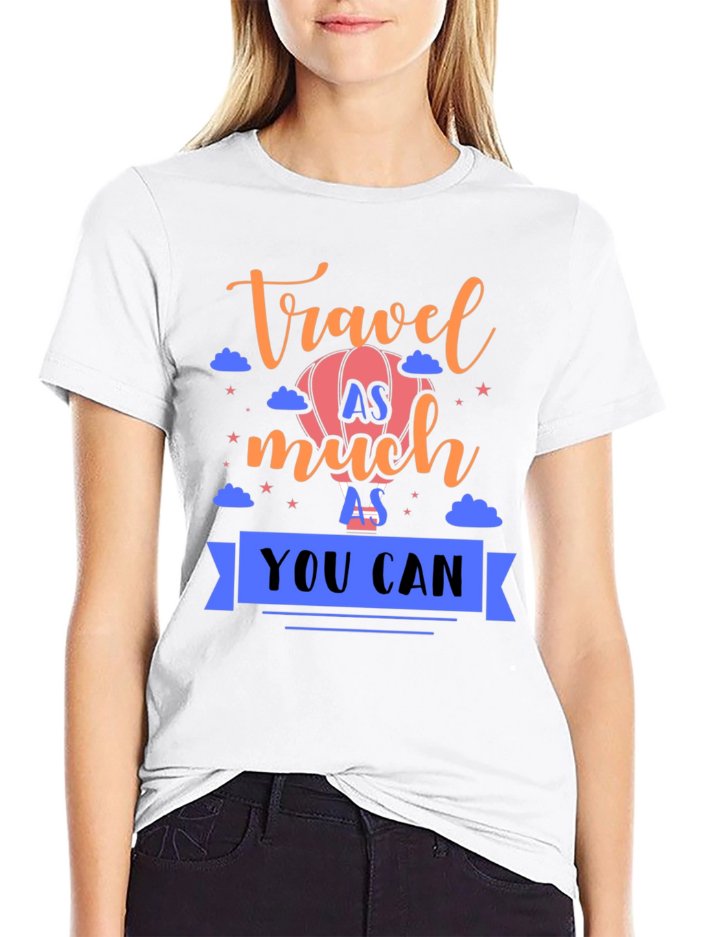 Travel As Much As You Can Graphic T-Shirt