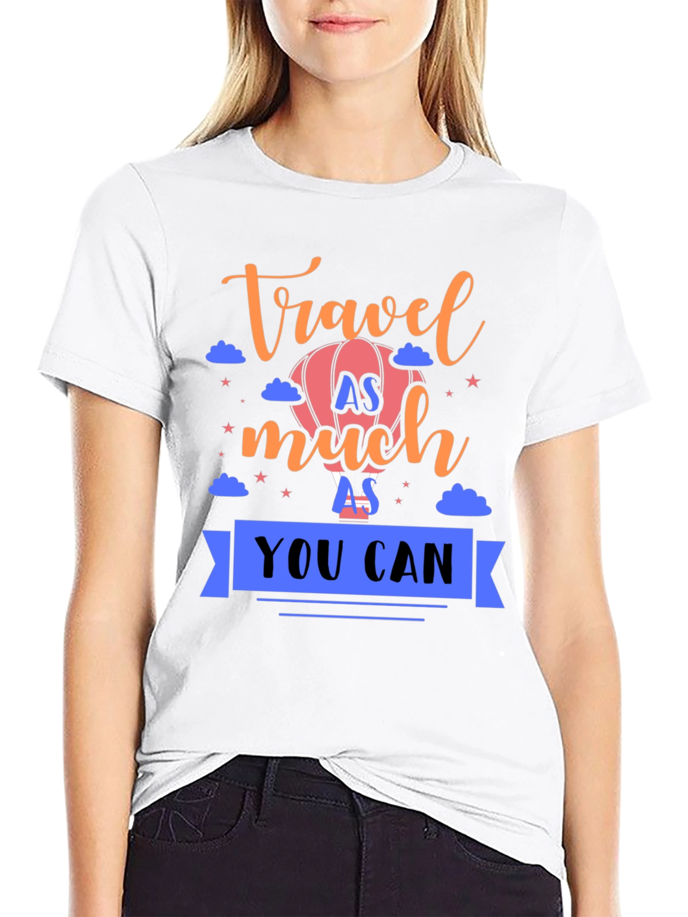 Travel As Much As You Can Graphic T-Shirt