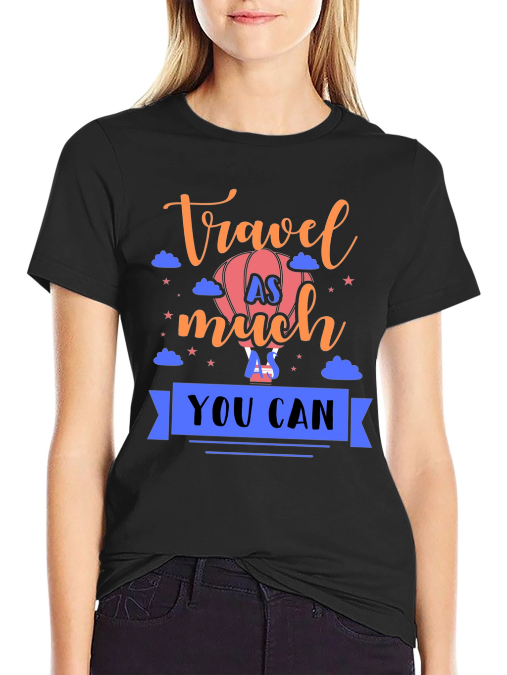 Travel As Much As You Can Graphic T-Shirt