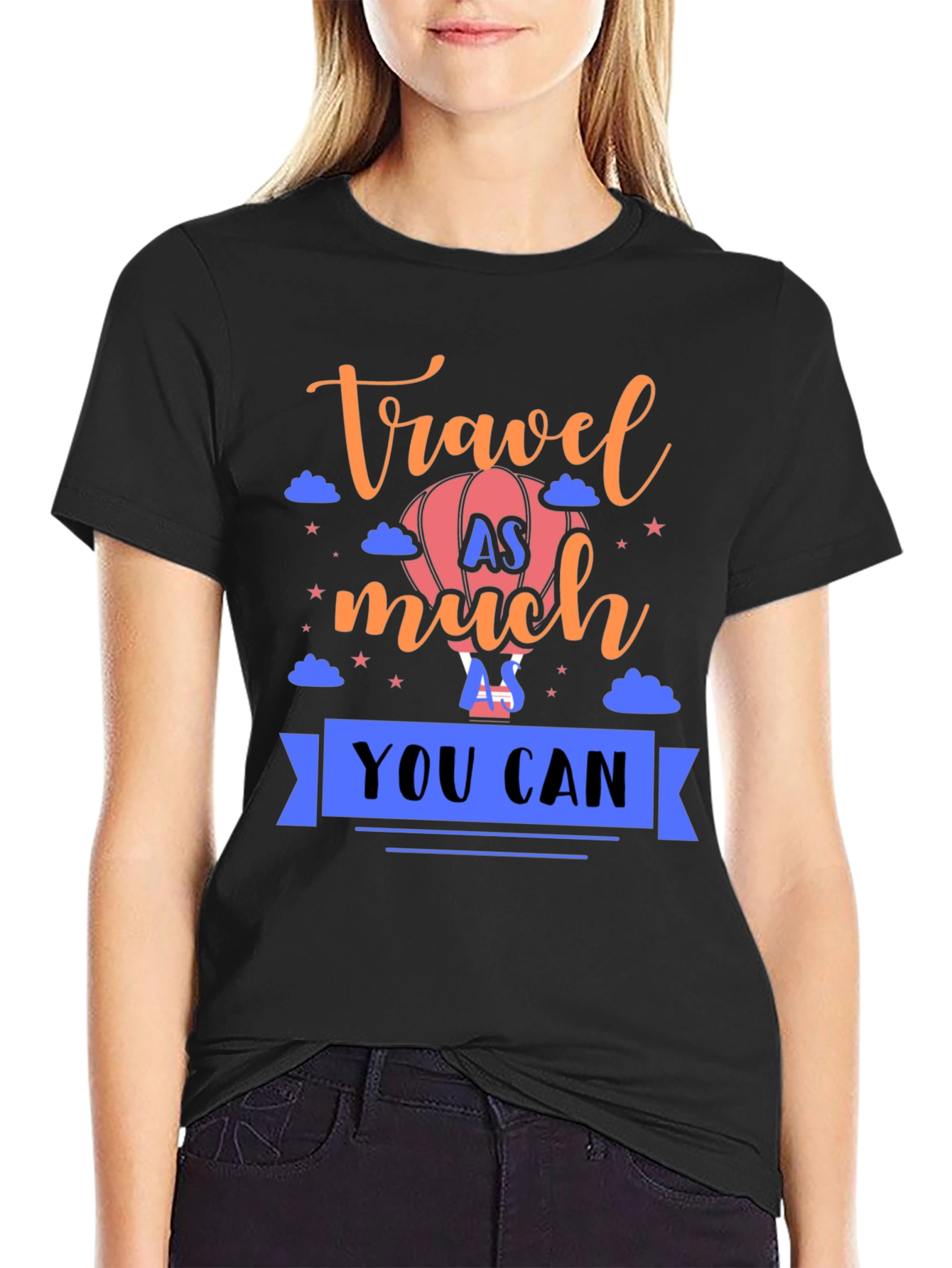 Travel As Much As You Can Graphic T-Shirt