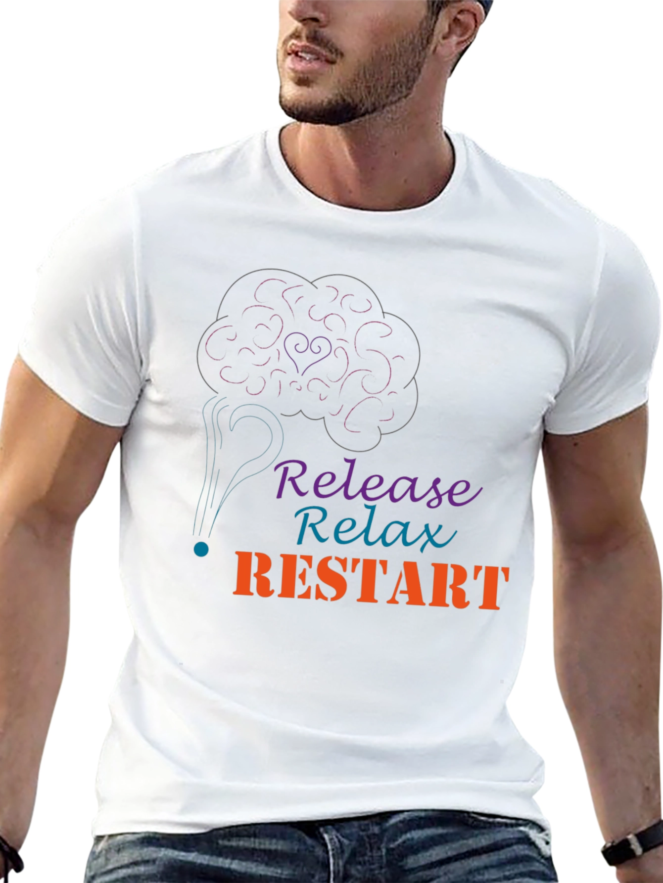 Release Relax Restart Graphic Tee